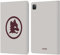 Head Case Designs Licenza Ufficiale AS Roma Lupo Marrone Logo Grafico 2024/25 Custodia Portafoglio in Pelle Compatibile con Apple iPad PRO 11 2020/2021 / 2022