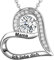 LOVORDS Damen Halskette Gravur 925 Sterling Silber Herz Kette Anhänger Mutter Geschenk für Mama