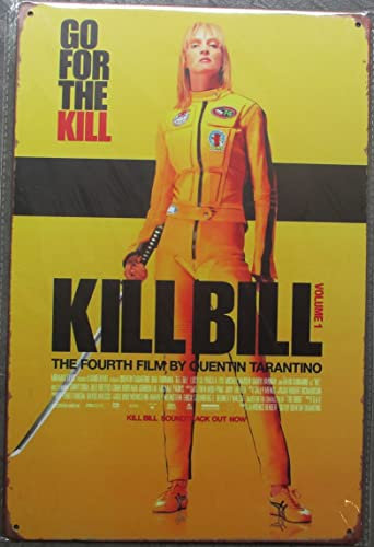 hotrodspirit – Placa de Metal Kill Bill Go for The Kill - Póster de Chapa (30 x 20 cm)