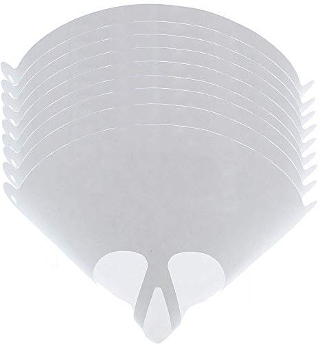 Carkio Embudo de Cono colador con Filtro de 190 micras, Filtro Fino de Malla de Nailon (250 Piezas)