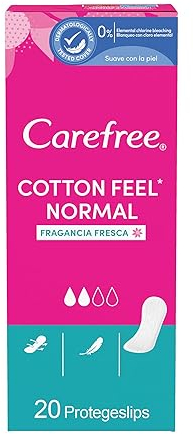 Carefree Salvaslip Cotton Fresh Duft 20 Stück 63 g