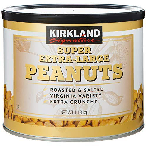 Kirkland Signature Super Extra-Large Roasted & Salted Peanuts, 1.13kg