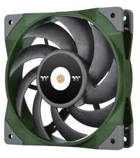 Thermaltake TOUGHFAN 12 Racing Green High Static Pressure Radiator Fan (Single Fan Pack) | PC-Fan | Green