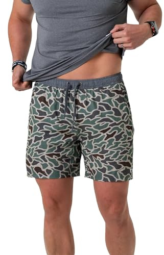 BURLEBO Athletic Short - Retro Duck Camo
