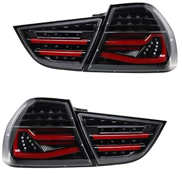 rückleuchten Auto-Heckleuchten-Baugruppe, 12 V DRL-, Kfz-Bremsfahrlichter Für BMW 3er E90 2009–2012