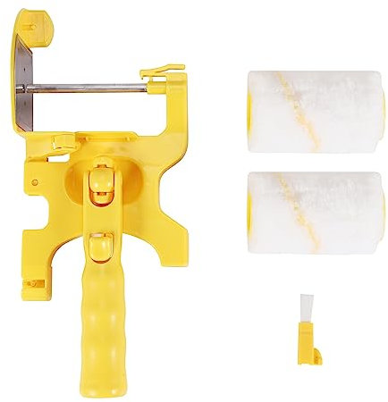 Clickinline Clean Cut Paint Edger Roller Brush Wall Ceiling Door Painting Roller Brush Painting Edging Tools for Wall Ceiling Door