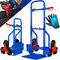 MASKO® Carrello portapacchi per scale, carrello portasacchi 200 kg, carrello salitore da trasporto, carrello montascale, carrello montacarichi, Giallo