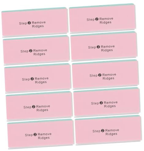 Healvian 30piezas Limas De Uñas Cuadradas De Eva Para Manicura Herramientas Prácticas De Arte Uñas Para Mujeres Para Suavizar