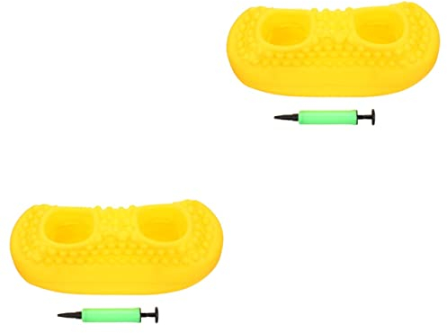 ibasenice 2 Set portabevande da piscina vassoio per bevande galleggiante portabevande multifunzione portabicchieri piscina portabicchiere piscina sottobicchieri portabicchieri gonfiabile boa