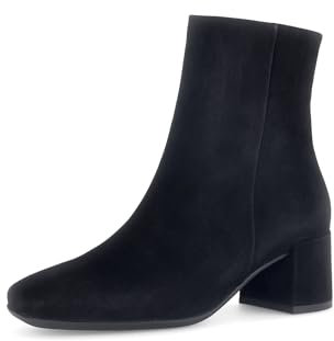 Gabor Damen Ankle Boots, Frauen Stiefeletten,Moderate Mehrweite (G),uebergangsschuhe,uebergangsstiefel,Stiefel,schwarz (Micro),38 EU / 5 UK