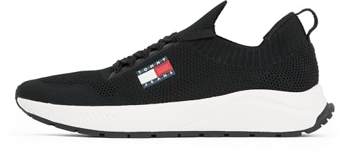 Tommy Jeans Herren Runner Sneaker Knitted Low Top