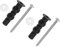 Create idea 2 Stück WC Sitz Bolzenschraube Kompatibel mit TOTO Toiletten 61,9 X 22 Mm WC Sitz Sackloch Befestigungssatz für von Oben Montierte WC Sitzscharniere