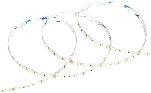 FWFDTQBSP 5 m Lange 24-V-Niederspannungs-Dreiton-Dimm-Aluminiumtrog-Linearlampe mit intelligenter Farbwechsel-LED-Lampe und Lichtquelle Mijia Voice(Warm+White)