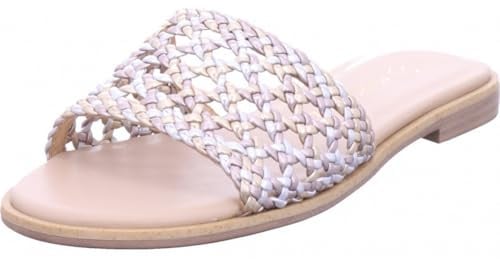 MARCO TOZZI Damen Pantoletten mit Lochmuster Sommer
