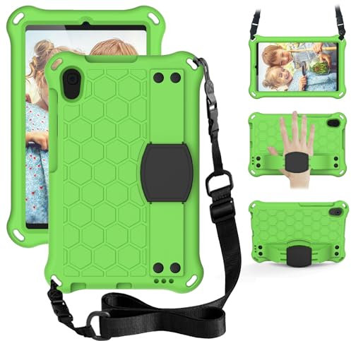 Mangas de la bolsa de la caja de la PC de la table Compatible con funda Compatible with tableta Huawei MediaPad M5 Lite de 8 pulgadas Compatible with niños, cubierta protectora con asa protectora a pr