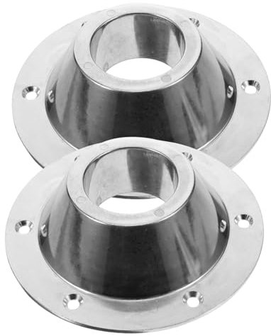 Ciieeo 2 Stück Aluminiumtischbasis Unterstützung Stand Leicht Mit Basishalterung Tischgestell Für Boote Tischgestelle Tischfußhalterung Für Wohnmobile Aus Aluminium Tischgestell Rv Silber