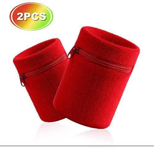VENI MASEE Sport Dick Solid Color Armband mit Reißverschluss/Wrist Wallet, Preis/Stück