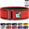 Element 26 Selbstsichernde Gewicht Hebegurt | crossfit, Krafthebe und Olympic Hebe Athleten (Mittel, rote)