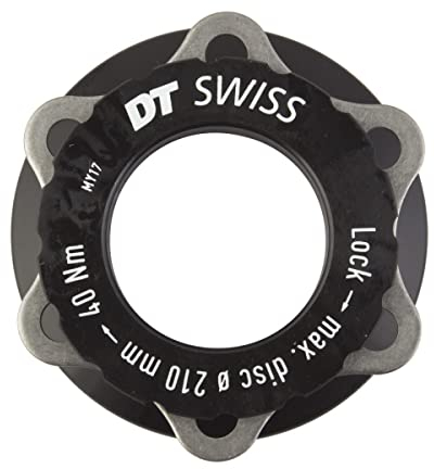 DT Swiss Adattatore DT Swiss IS (6 fori), mozzo ruota nero, taglia 1