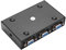 Duttek VGA Switch, Conmutador VGA 2 Puertos 15HDF de 2 Puertos 2 en 1 de Salida (1 anfitrión, 2 Pantallas/2 Hosts 1 Pantalla), admite VGA，XVGA，SVGA，UXGA y Multisync para computadora PC
