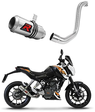 DOMINATOR Pot d'échappement Silencieux GP compatible avec 125 Duke 2012-2016