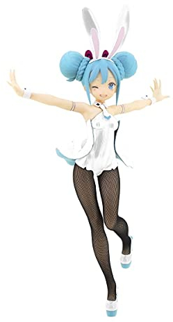 Furyu Figur Hatsune Miku 【BiCute Bunnies】 White Ver