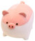 LICHENGTAI Schwein Plüsch Kissen Gefüllte Weiche Daunen Baumwolle Tier Plüschtiere, 50CM Cartoon Plüsch Hundekissen Hund Plüsch Puppe gefüllt Shiba Inu Dekokissen Hundepuppen für Kinder, Rosa