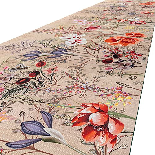 ANRO Küchenteppich Küchenläufer Teppich Läufer Küche für Profumo 52x220 cm | waschbar rutschfest · Teppichläufer · Rückseite