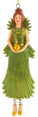Blumenmädchen Figur Hanfblume Landhausstil Deko grün Figuren für Wohnzimmer zum Aufhängen an Hängeampeln für Pflanzen Deko Sommer Rosemarie Schulz Heidelberg