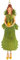 Blumenmädchen Figur Hanfblume Landhausstil Deko grün Figuren für Wohnzimmer zum Aufhängen an Hängeampeln für Pflanzen Deko Sommer Rosemarie Schulz Heidelberg