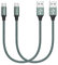 Cavo USB C, GIANAC [2Pezzi: 0.5m] 3.1A Cavo USB Type-C Nylon Caricatore Ricarica Rapida Cavo Tipo C per Samsung S8 S9 S10 A30 A40 A50 A70,Huawei P9 P20 P10 P30, Xiaomi,Sony,OnePlus
