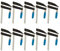 10 x Euro Schraubzwinge 300 x 120 mm Klemmzwinge Zwinge Handzwingen Spar-Set