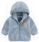 WOXIHUAN Giacca Invernale in Pile Bambini e Ragazzi Ragazze Giacca Caldo Cerniera Maglia Maglione Lavorato Felpa con cappuccio per Bambina Cotone Bambini Modello per Primavera e Autunno 1-5 Anni