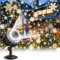 Proiettore di luci natalizie per esterni, Proiettore di luci a fiocco di neve, Luci di proiezione impermeabili per decorazioni natalizie di Halloween, Proiettore di luci natalizie a LED per vacanze