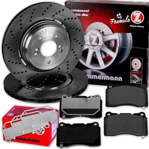 ZIMMERMANN Bremsscheiben 355mm + Beläge vorne passend für INSIGNIA A OPC