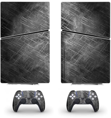 Anti Rayures Skin pour PS5 Slim Disc Edition & Digital Edition Console Et Manette Vinyl Cover Skins Wraps Scratch Resistant, Compatible avec pour PS5 Slim 41342 Pas De Mousse (Size : Disc Version)