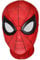 GWAWG Superhero Mask, Fancy Dress for Adult Kids, Spider Mask with Superhero Lenses Invisible Zip, Marvel Mask for Halloween Christmas Carnival Cosplay Movie Role Party Props (Red)