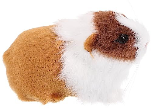 Zerodeko Meerschweinchen-Plüschtier Plüsch-Hamster-Figur Süßes Meerschweinchen-Plüschtier Simulierte Hamster-Tierfigur Weiche Meerschweinchen-Puppe