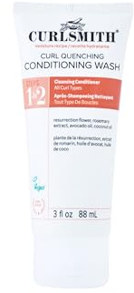 Curlsmith Curl Quenching Conditioning Wash | Co-wash cleanser, Sulphate-free co-wash, Curly types, Vegan, 89 ml