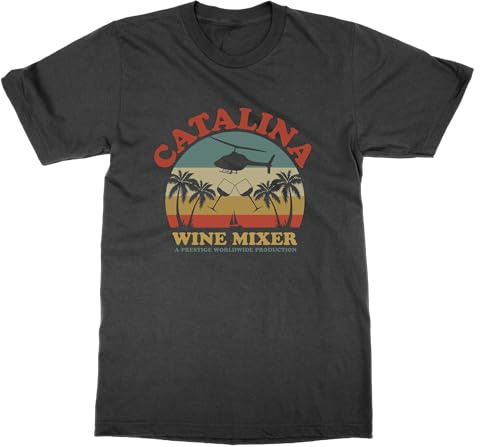 Catalina Wine Mixer T-Shirt (Black, L)