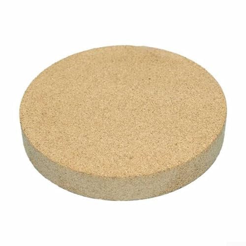 Tableros de vermiculita para chimenea, estufa de leña, horno de pizza, barbacoa, estufas Villager, ladrillos refractarios de vermiculita premium hasta 1100 grados Celsius (160 x 50 mm)