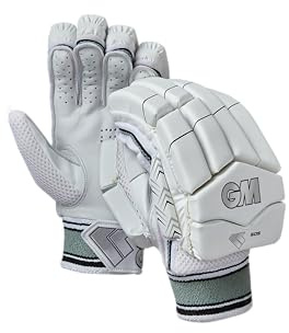 Gunn & Moore GM | Cricket Batting Gloves | 505 | Lightweight Design | Calf Leather Palm | 1 Pair