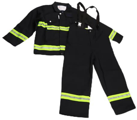 BONKZEBU Fire Resistant Coverall,Flame Retardant Resistant Cotton Classic Coverall,Anti Static Resistant Economy Coveralls,for Welding Firefighters