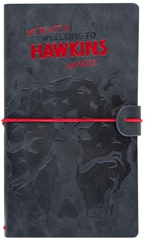 Grupo Erik Reisetagebuch zum Selberschreiben Stranger Things Bullet Journal Dotted Notizbuch Leder (synthetisch) Tagebuch für Erwachsene Kinder Notizbuch Klein Zeichenbuch Skizzenbuch Notizbuch