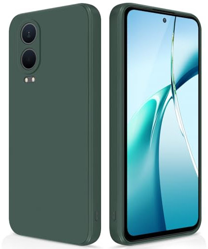 GiiYoon Funda para OnePlus Nord CE 4 Lite 5G, Case de Silicona Suave de TPU Carcasa Protector de Goma Fexible Prueba Liviano y a Delgado de Golpes Antirrayas para Teléfono (Verde)