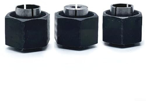 Ensemble de pinces de serrage pour défonceuses Bosch y compris pour modèles DW6214, DW616 de rechange pour pièces 2610906283 (6,35 mm)
