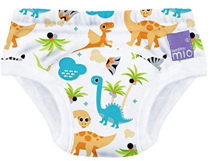 Bambino Mio, wiederverwendbare Töpfchen-Trainingshose für Jungen und Mädchen, Dino, 3+ Jahre