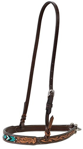 Weaver Leather Turquoise Cross Turquoise Beaded Noseband