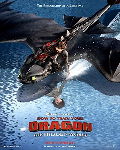 How to Train Your Dragon – The Hidden World - Retail Poster - cm. 30x40