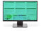 Crossbow Education 24-Inch Widescreen Monitor Overlay - Dyslexia and Visual Stress Friendly (Jade)